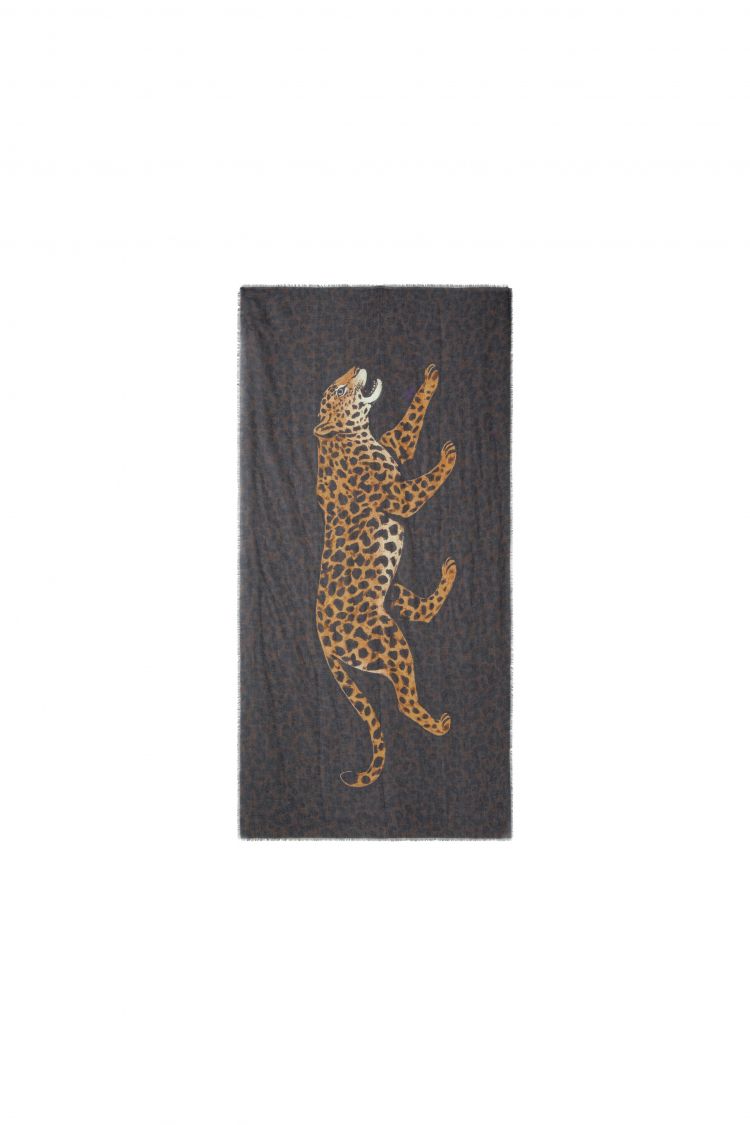 Leopard Print Scarf