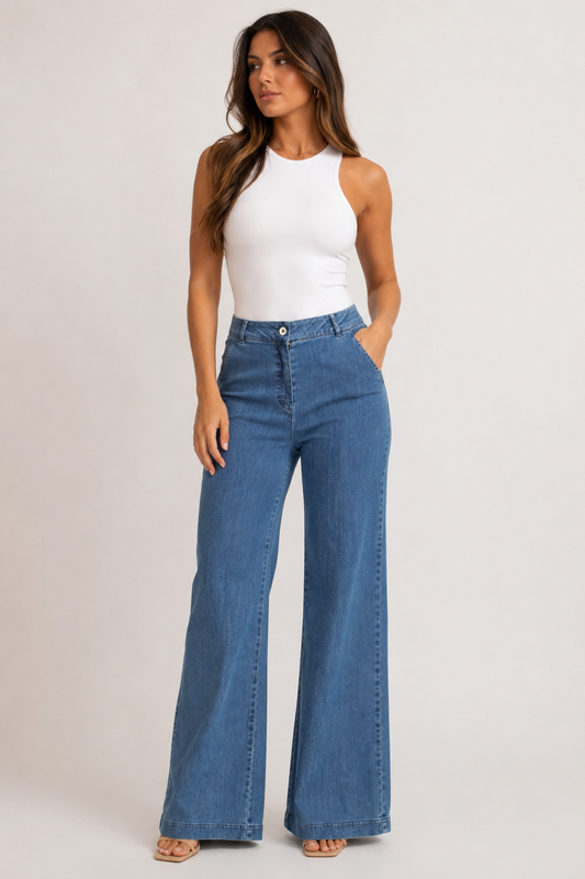 Wide leg jeans cloe